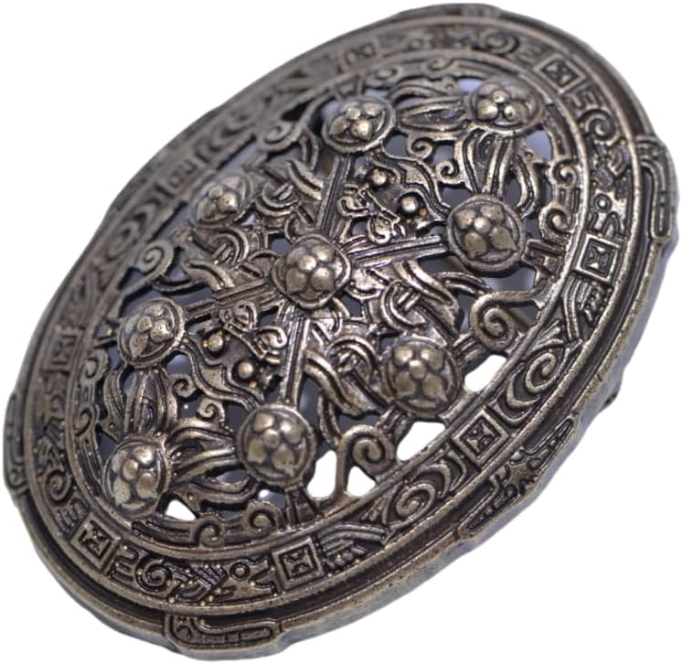 LANGHONG Norse Viking Brooch For Men Turtle Brooch Talisman Jewelry, Gift For Men - Image 1